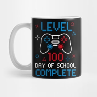 100 Days Video Game Level 100 Days of School Completed Mug